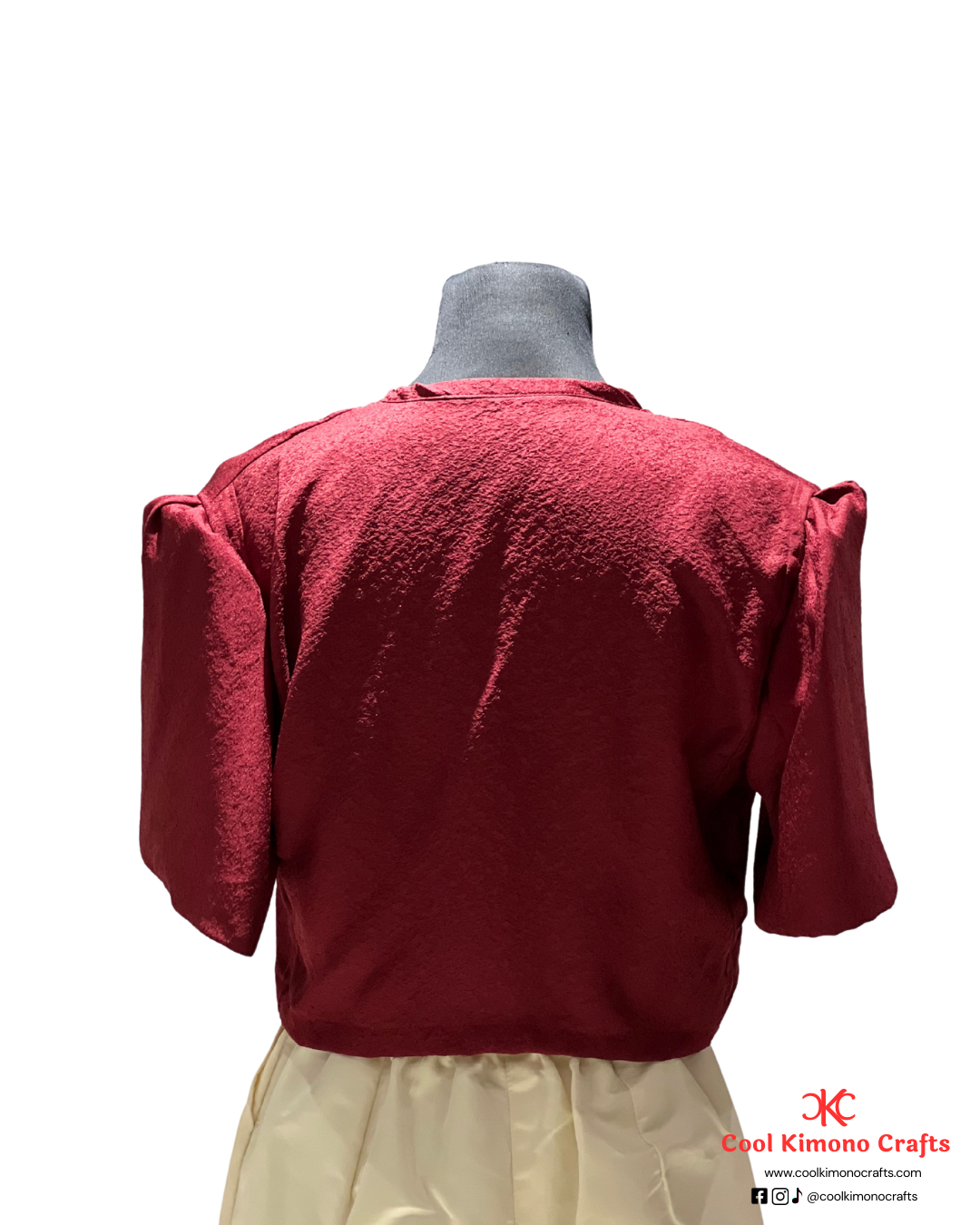 Cool Kimono Bolero (Reversible)