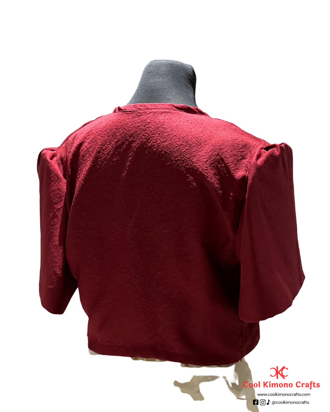 Cool Kimono Bolero (Reversible)