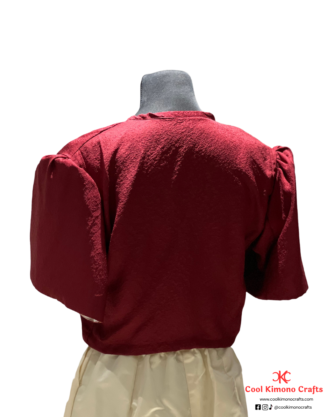 Cool Kimono Bolero (Reversible)