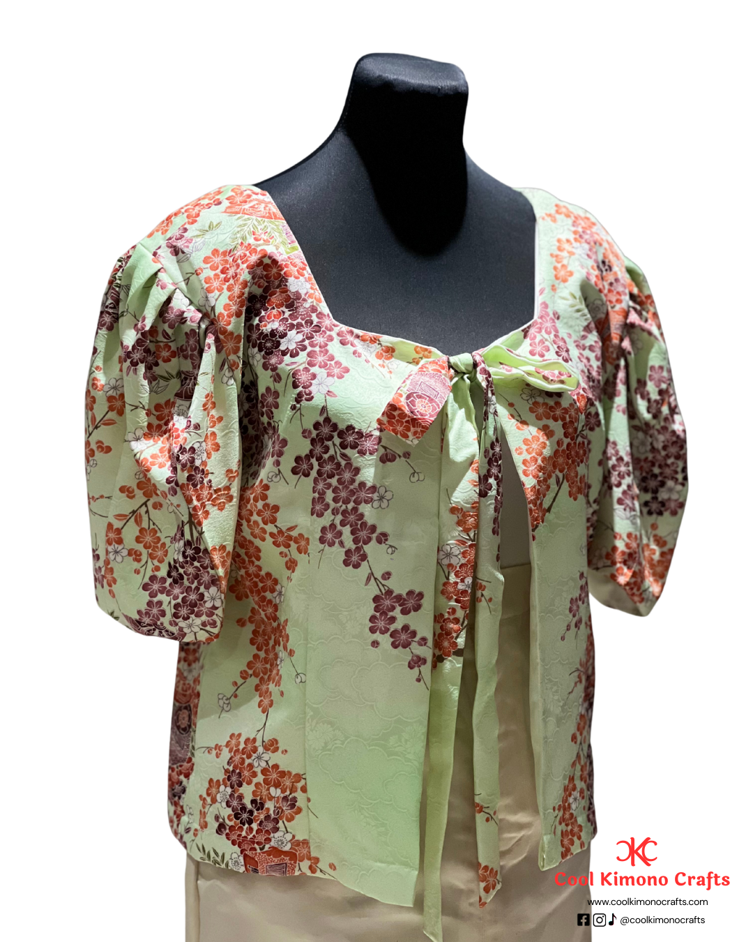 Cool Kimono Bolero (Reversible)