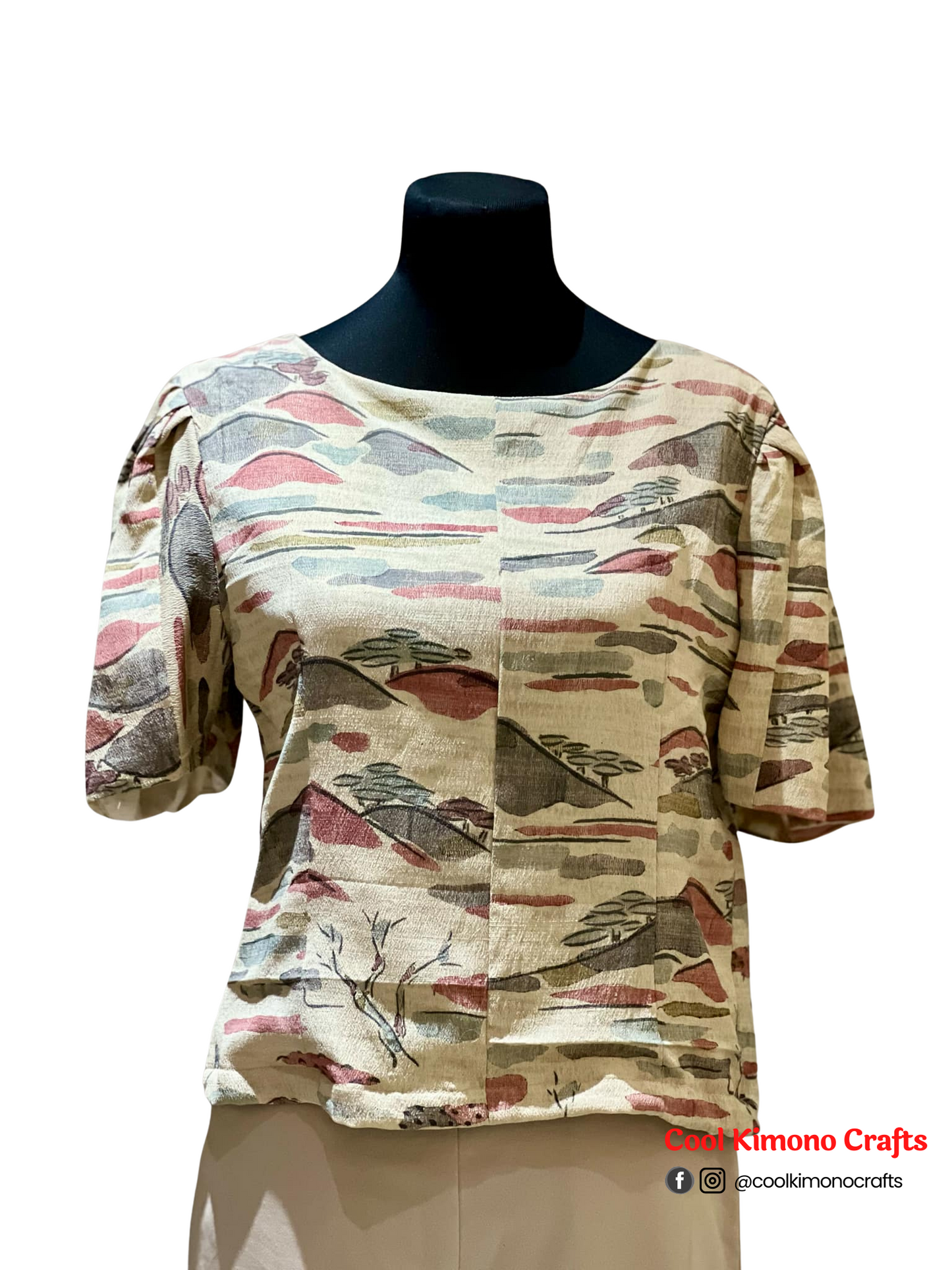 Cool Kimono Bolero (Reversible)