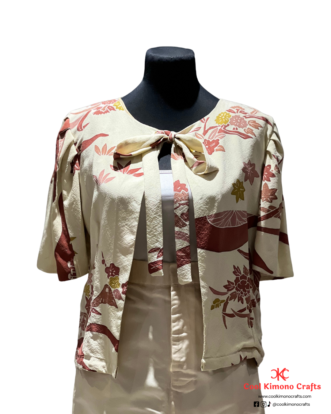 Cool Kimono Bolero (Reversible)
