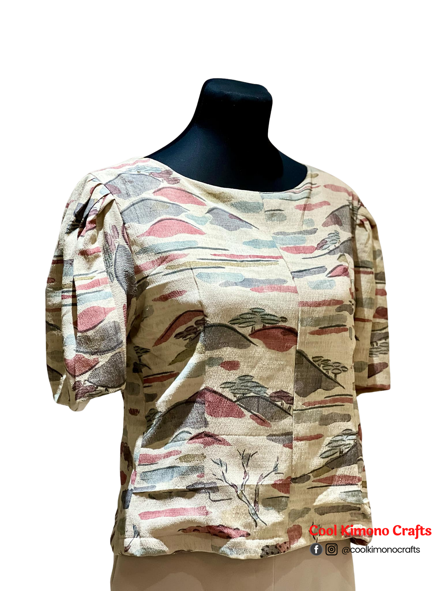 Cool Kimono Bolero (Reversible)