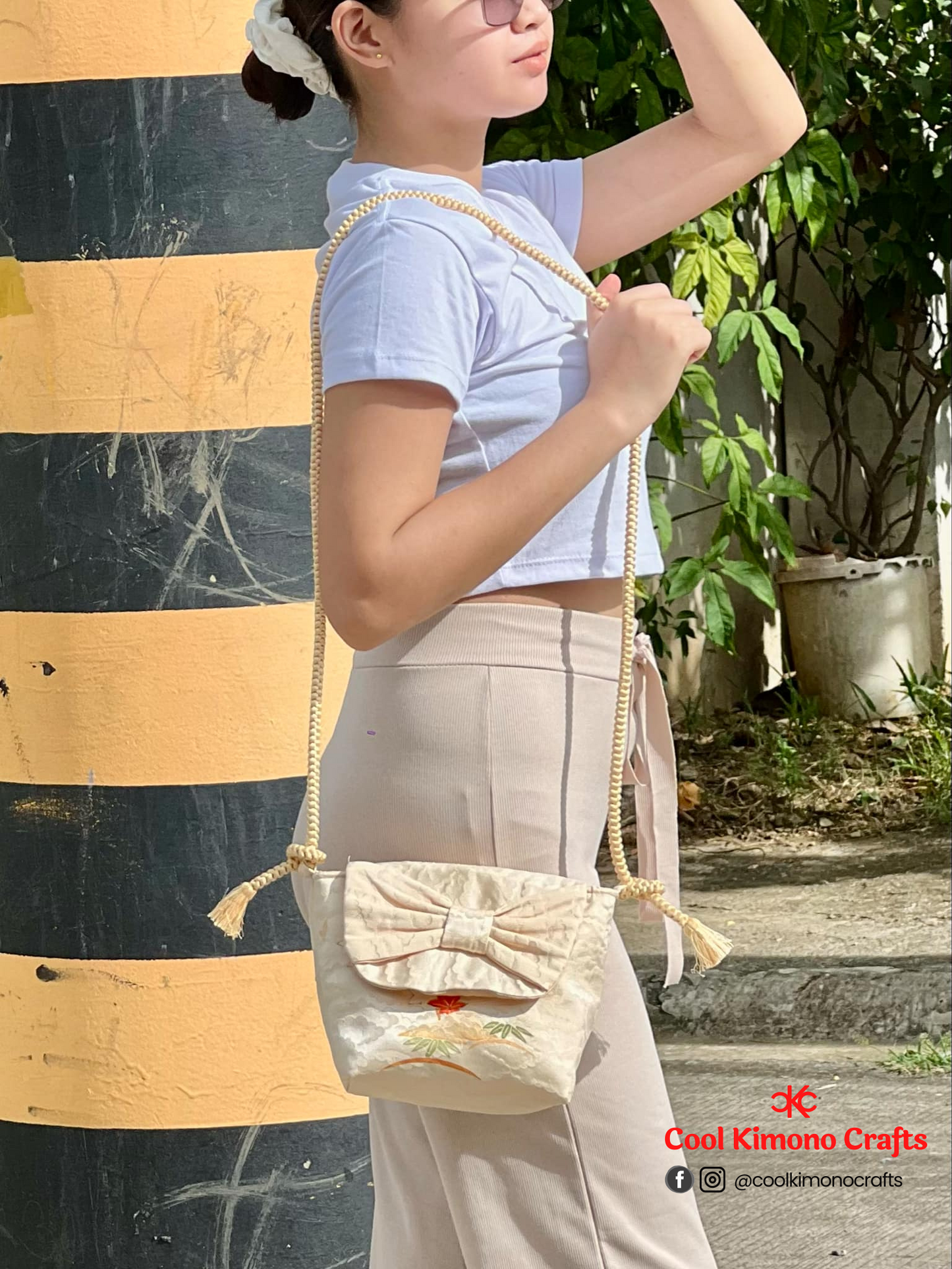 Cool Kimono Bag (Kimono-Obijime)