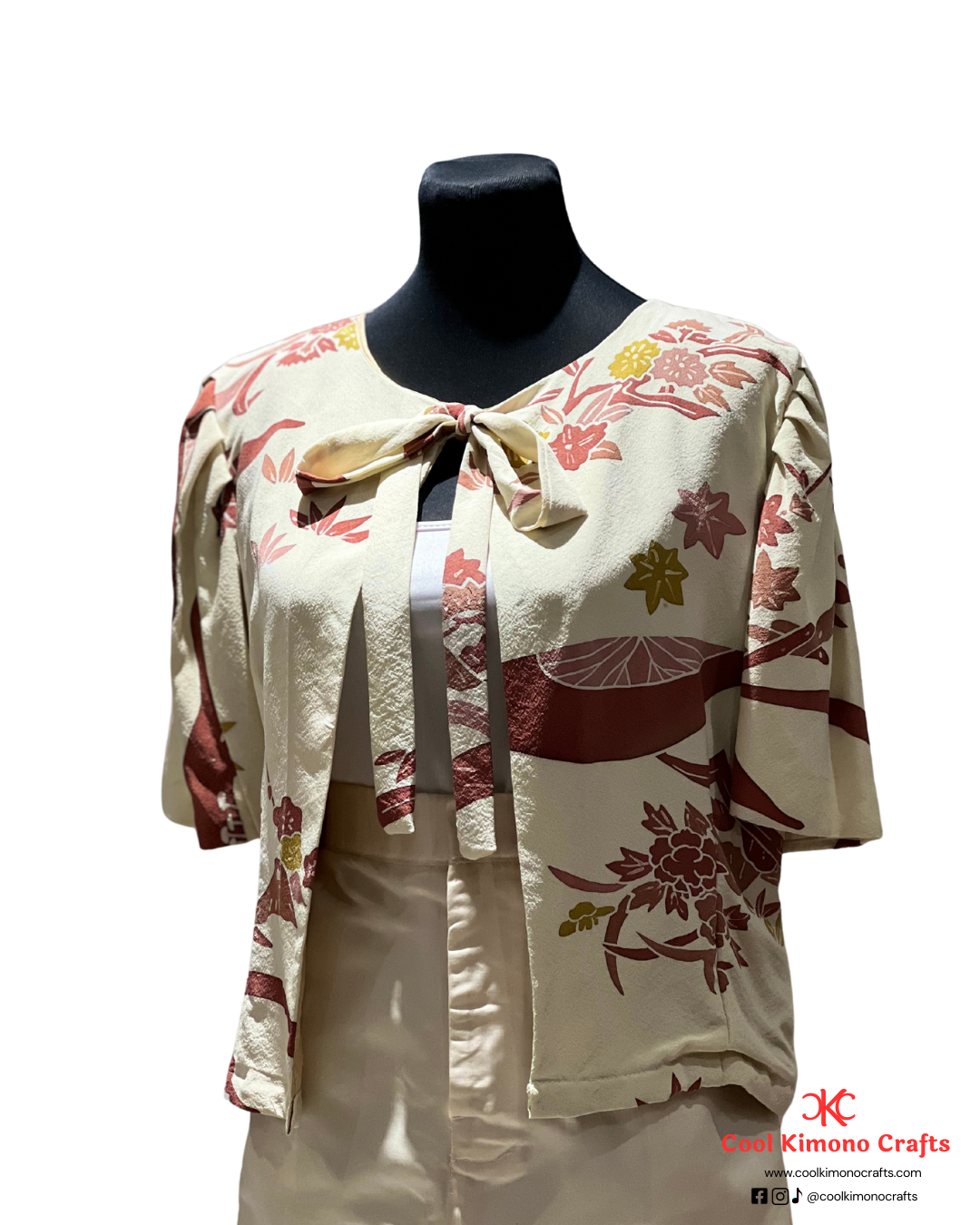 Cool Kimono Bolero (Reversible)