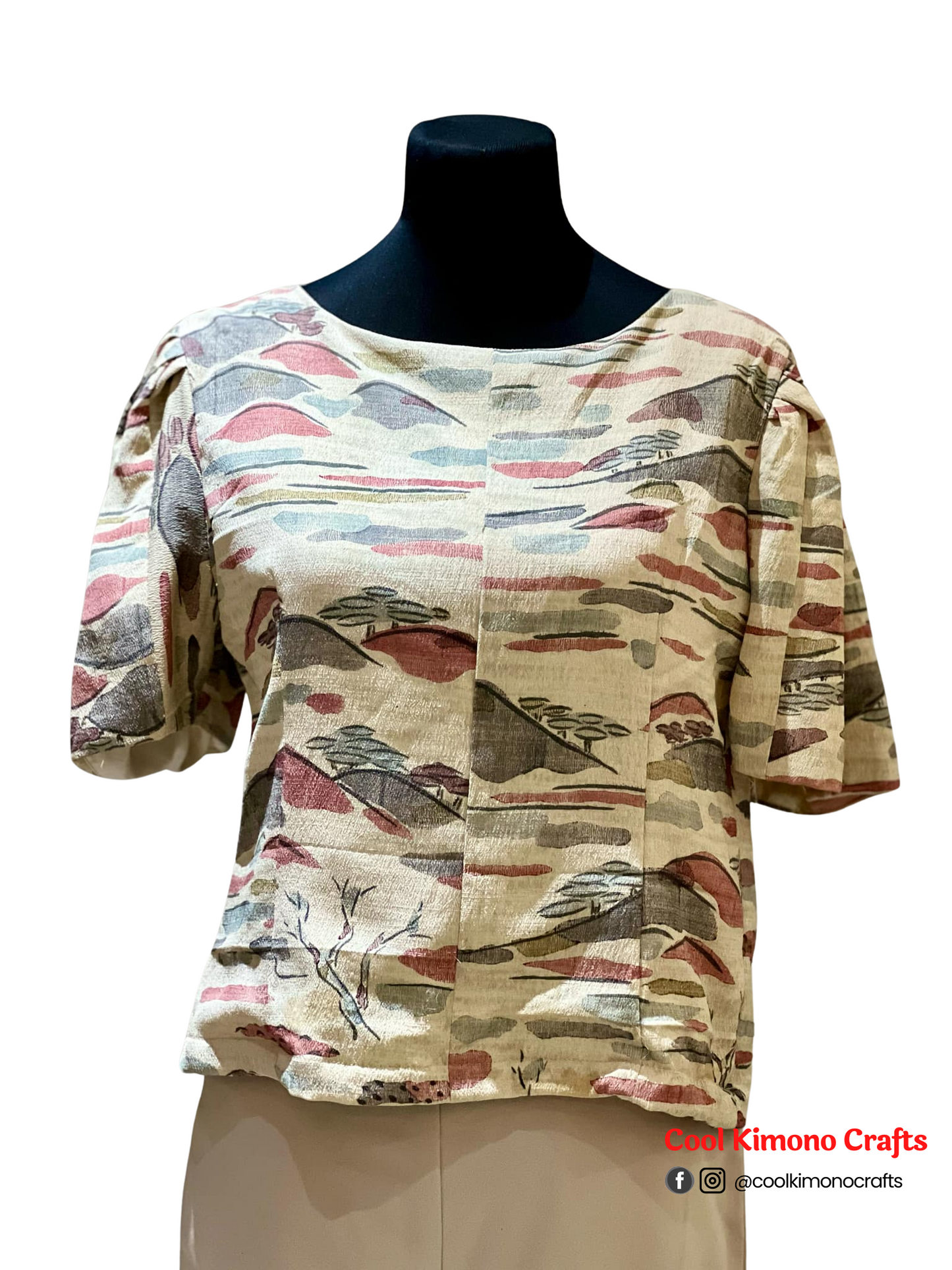 Cool Kimono Bolero (Reversible)