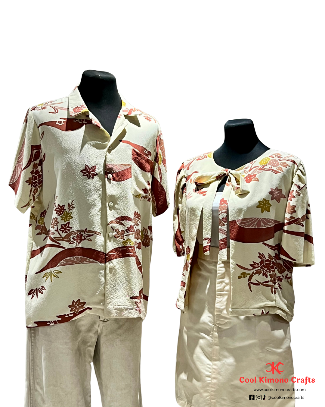 Cool Kimono Bolero (Reversible)