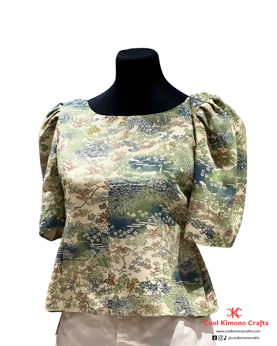 Cool Kimono Bolero (Reversible)
