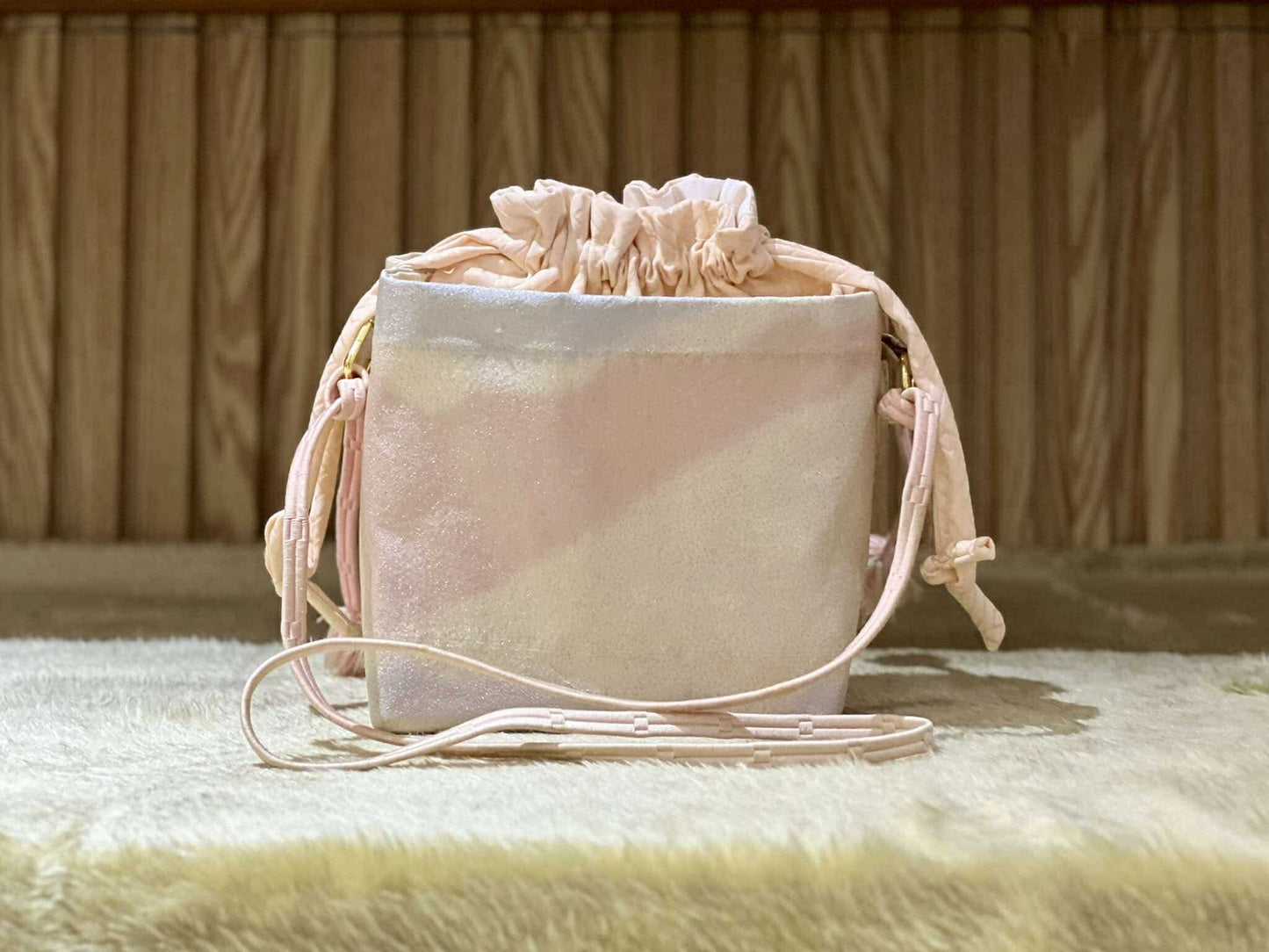 Cool Kimono Bucket Bag (Kimono-Obi-Obijime)