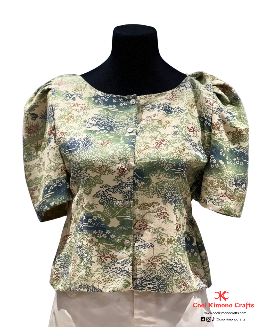 Cool Kimono Bolero (Reversible)
