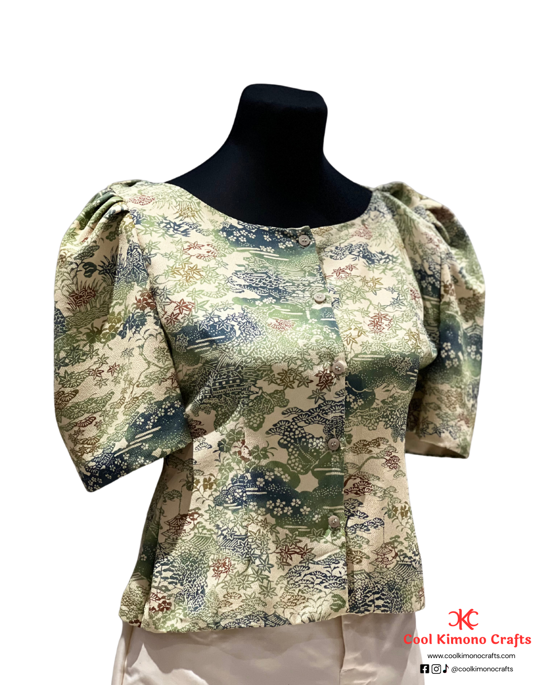 Cool Kimono Bolero (Reversible)