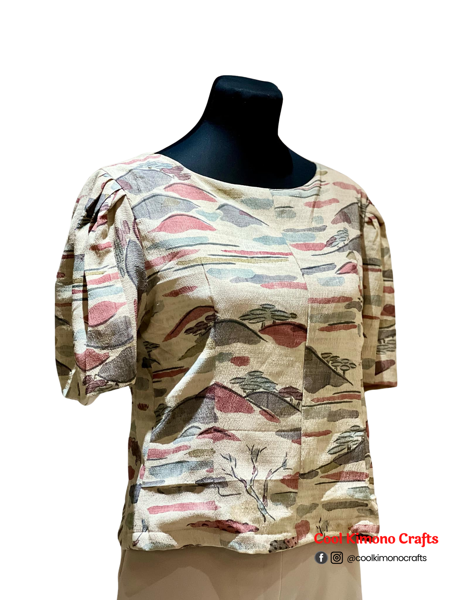 Cool Kimono Bolero (Reversible)