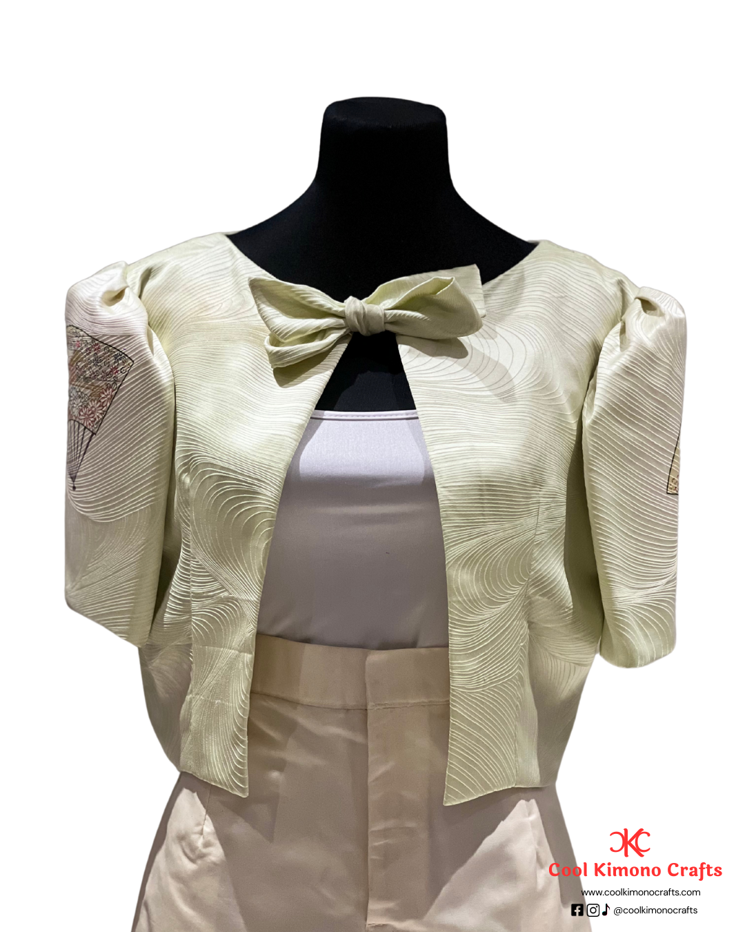 Cool Kimono Bolero (Reversible)