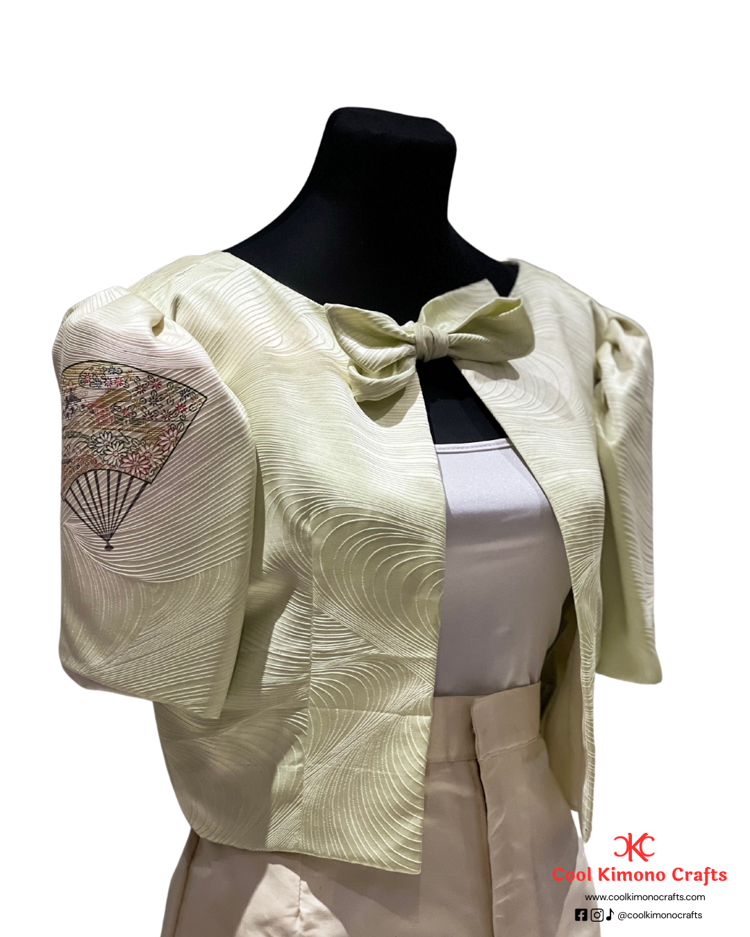 Cool Kimono Bolero (Reversible)