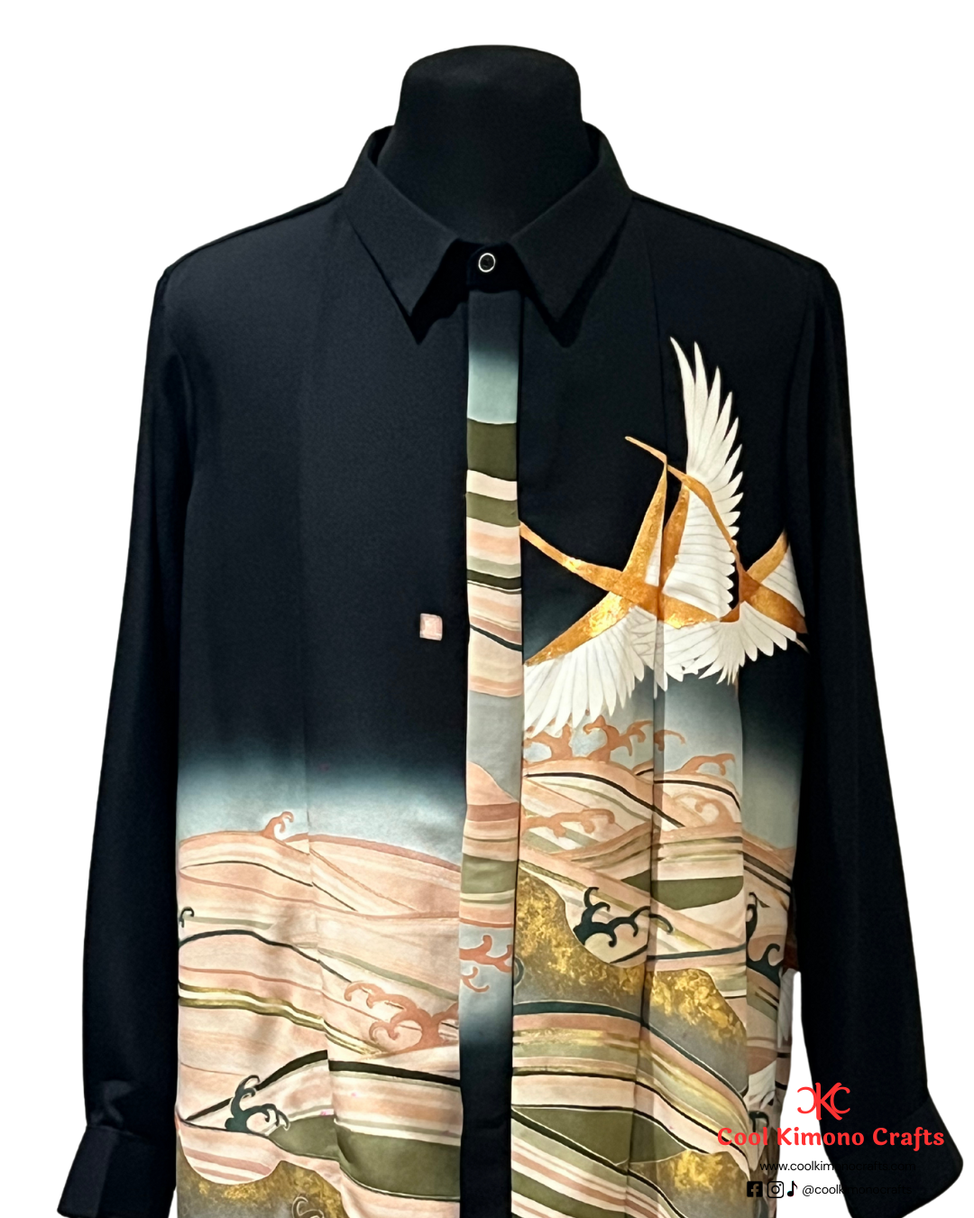 Cool Kimono Polo Barong Long Sleeve (Limited Edition)
