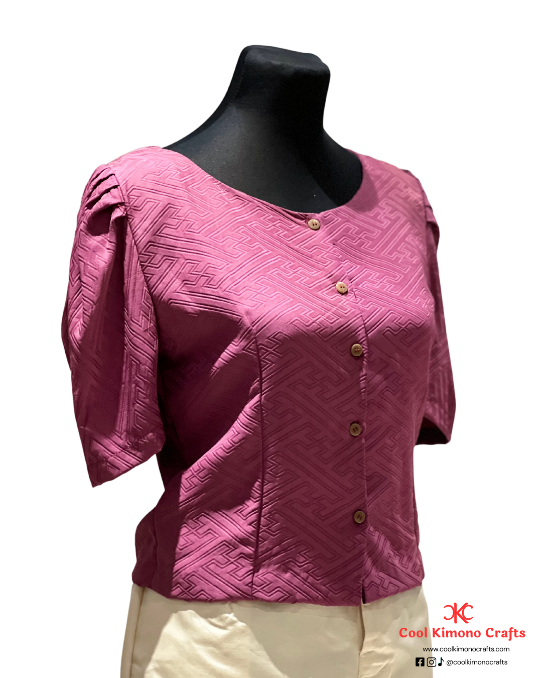 Cool Kimono Bolero (Reversible)