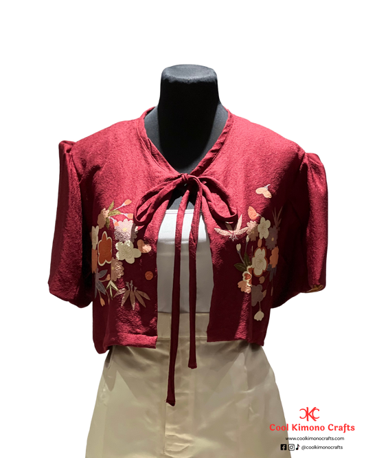 Cool Kimono Bolero (Reversible)