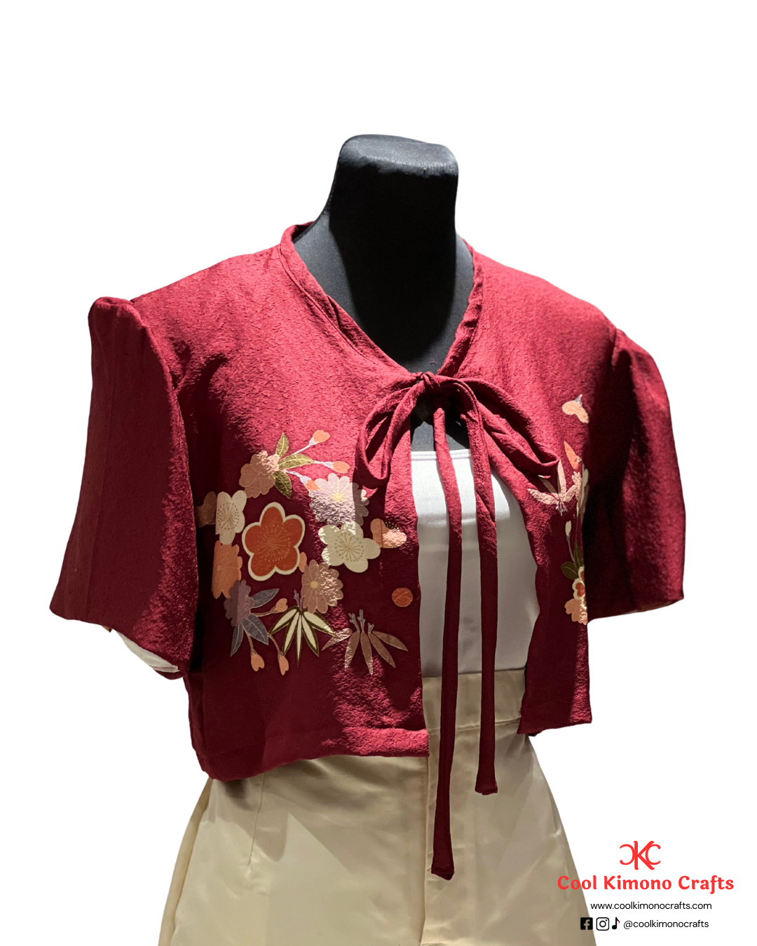 Cool Kimono Bolero (Reversible)